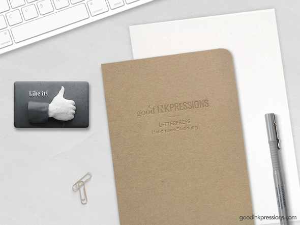 Cahier 160 pages - 52gsm Tomoe River WHITE - 003 - handmade by goodINKpressions