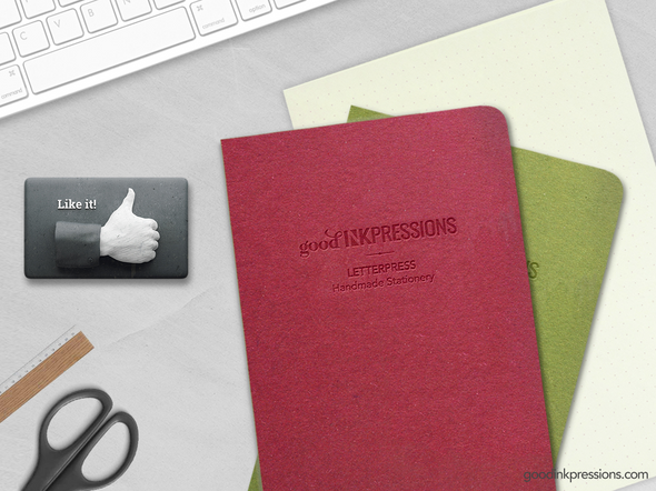 Personal 160 pages - 52gsm Tomoe River CREAM - 004 - handmade by goodINKpressions