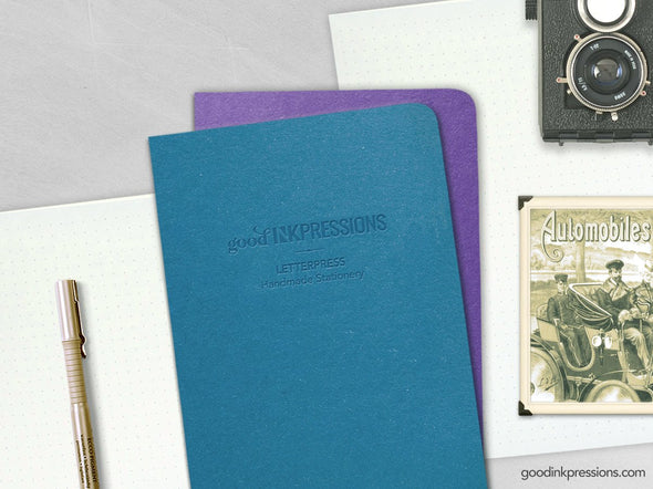 Passport 120 Page - 68gsm Tomoe River WHITE - 001 - handmade by goodINKpressions
