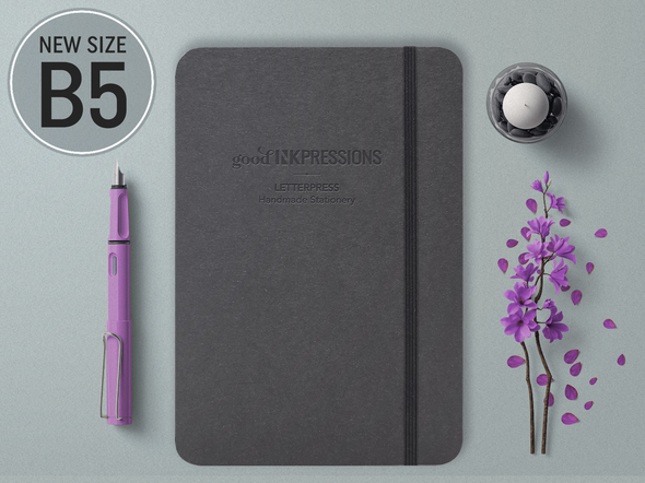 TOMOE RIVER 68gsm - B5 size - 140 pages - handmade by goodINKpressions
