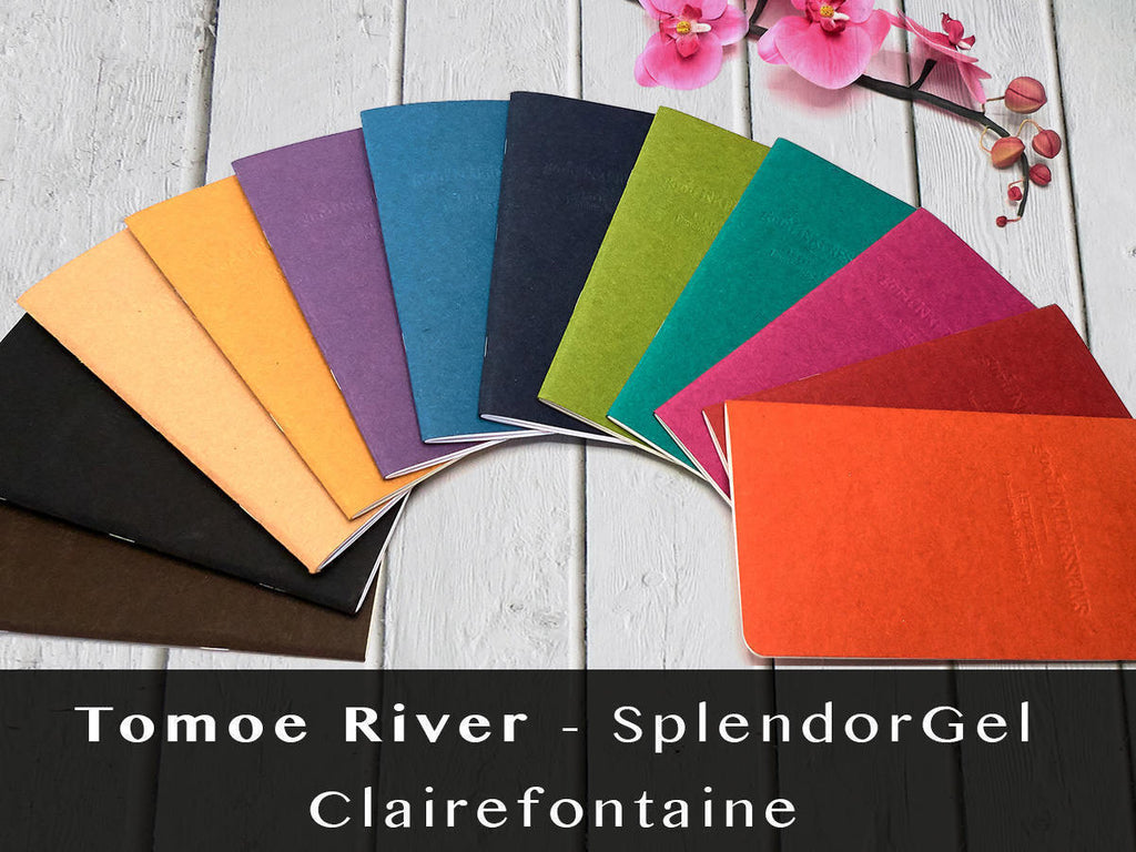 160 pages - 52gsm Tomoe River WHITE - 003 - handmade by goodINKpressions