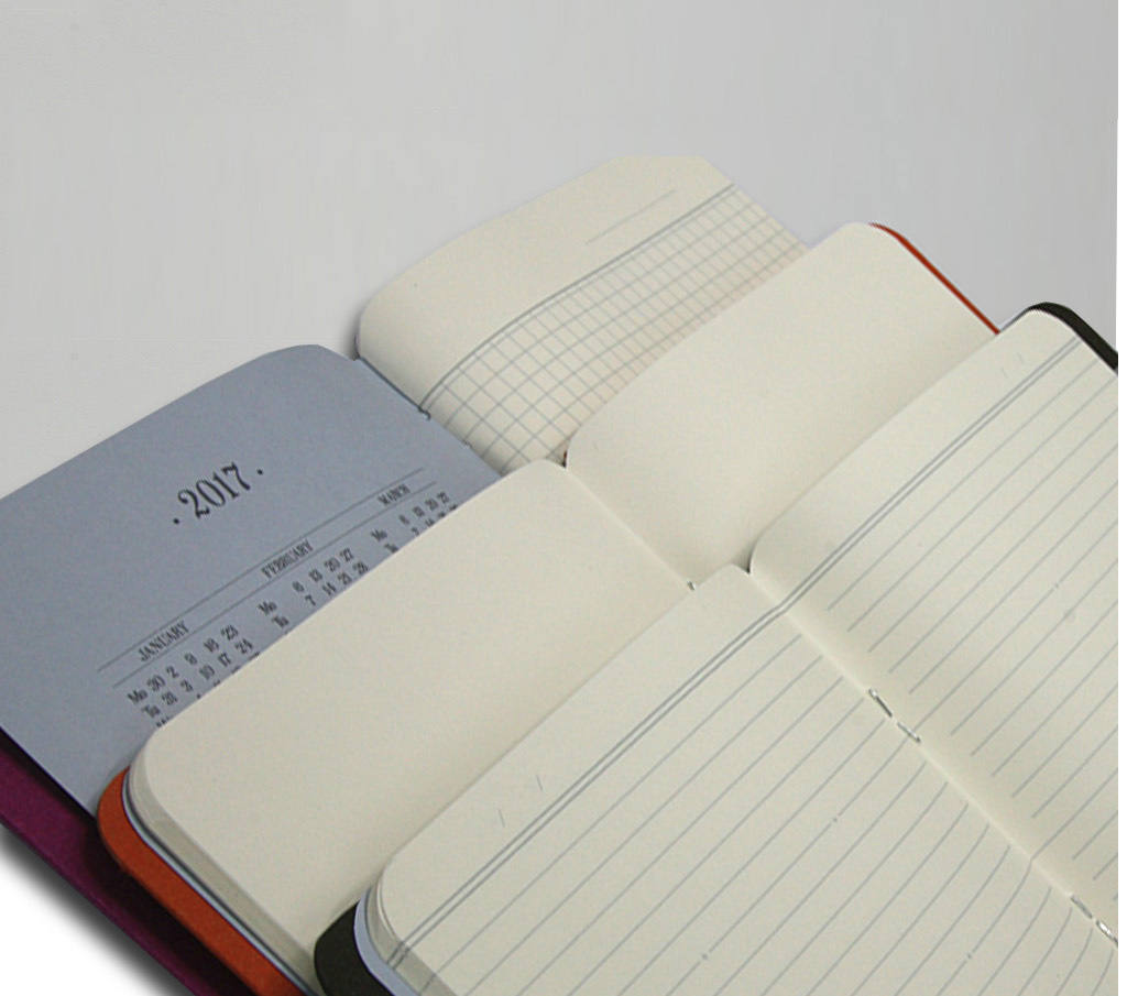 120pg TOMOE RIVER WHITE 68gsm - iPAD Mini Size Fountain Pen Notebooks - handmade by goodINKpressions