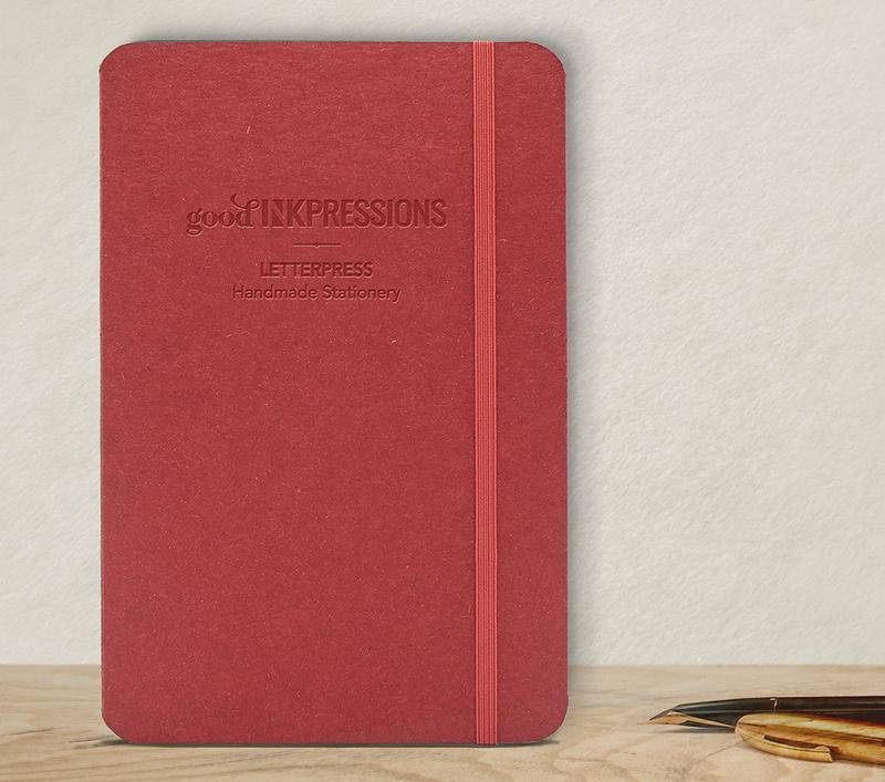 120pg TOMOE RIVER WHITE 68gsm - iPAD Mini Size Fountain Pen Notebooks - handmade by goodINKpressions