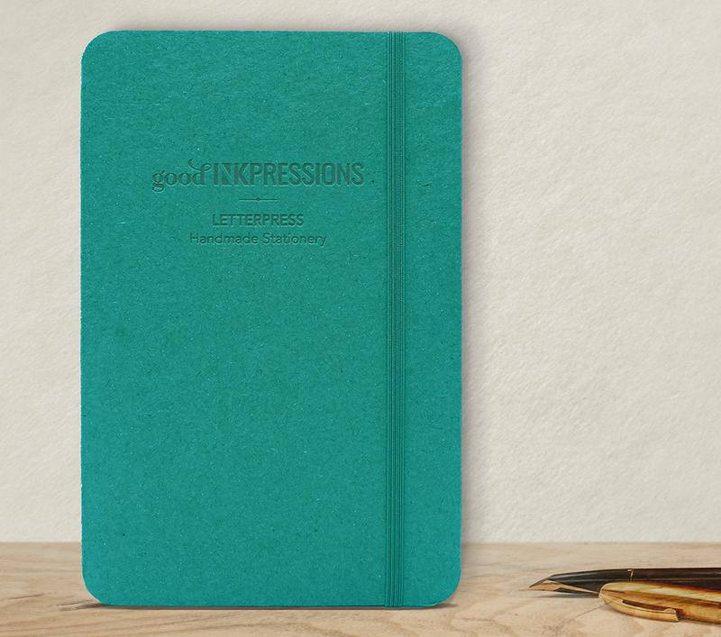 120pg TOMOE RIVER WHITE 68gsm - iPAD Mini Size Fountain Pen Notebooks - handmade by goodINKpressions