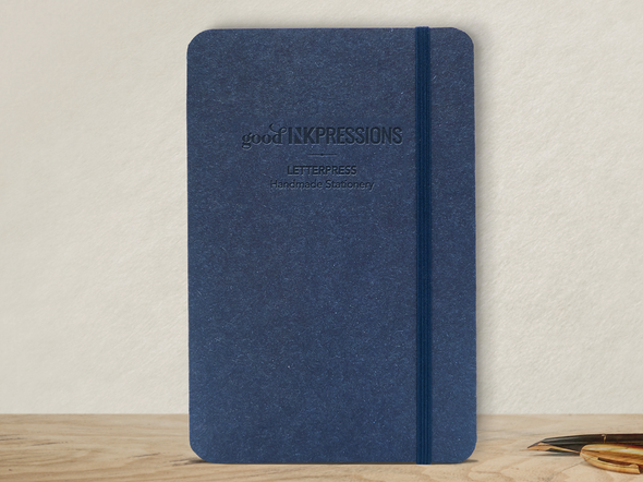 iPad Mini Size - 120 pg TOMOE RIVER CREAM 68gsm Notebook  - handmade by goodINKpressions
