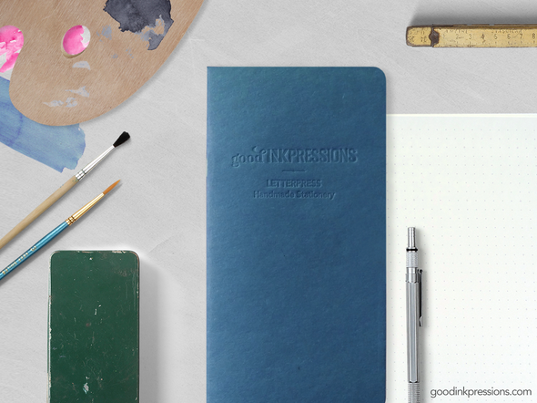 Field Notes 80 Pages - 52gsm Tomoe River WHITE - 009  - handmade by goodINKpressions