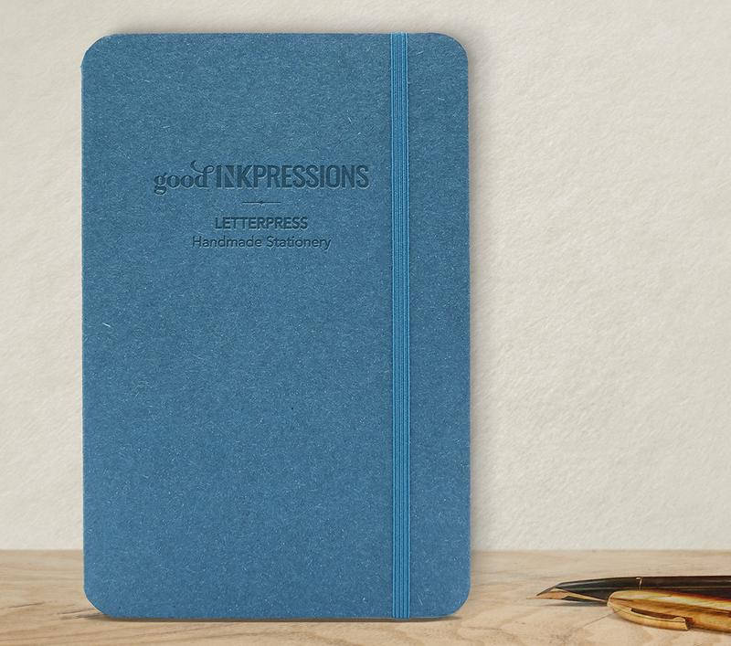 120pg TOMOE RIVER WHITE 68gsm - iPAD Mini Size Fountain Pen Notebooks - handmade by goodINKpressions