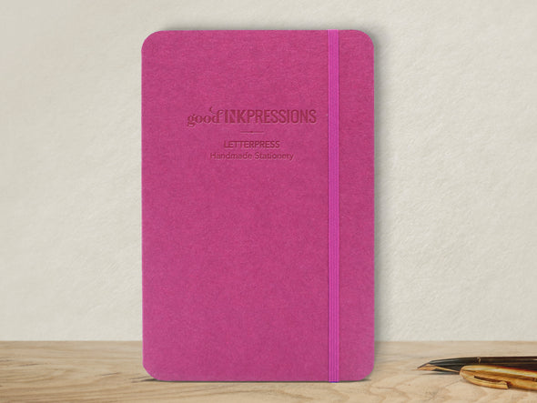 120 Page Notebook - Splendorgel paper  - handmade by goodINKpressions
